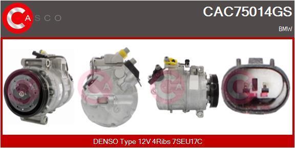 Compressor de climatização CASCO SRL ref. CAC75014GS