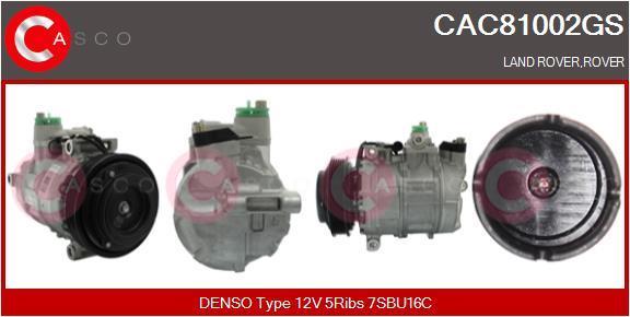 Compressor de climatização CASCO SRL ref. CAC81002GS