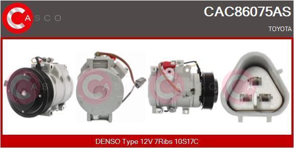 Compresseur, climatisation CASCO SRL ref. CAC86075AS