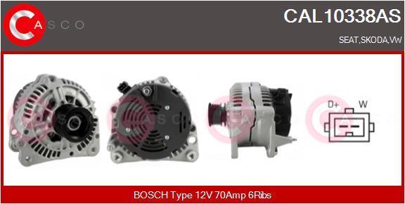 Alternador CASCO SRL ref. CAL10338AS