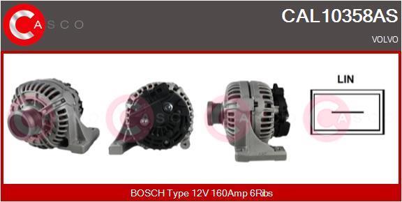 Alternateur CASCO SRL ref. CAL10358AS