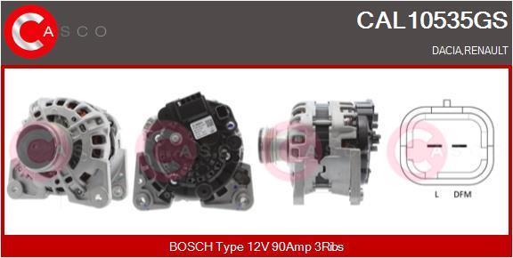 Alternador CASCO SRL ref. CAL10535GS