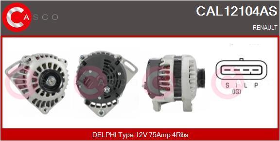 Alternateur CASCO SRL CAL12104AS