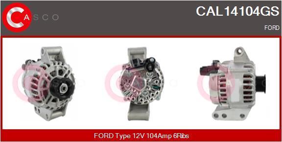 Alternador CASCO SRL ref. CAL14104GS