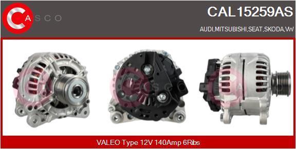 Alternateur CASCO SRL ref. CAL15259AS