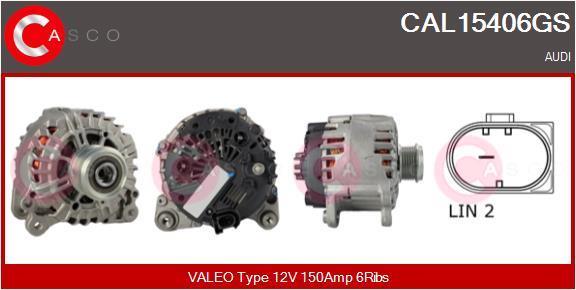 Alternador CASCO SRL ref. CAL15406GS