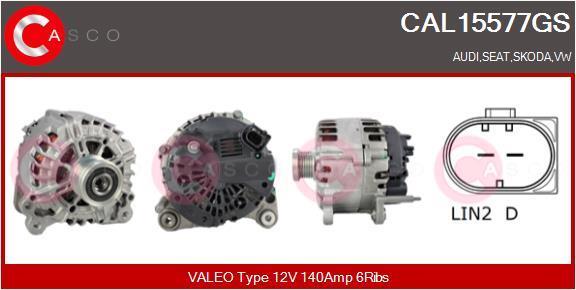 Alternador CASCO SRL ref. CAL15577GS