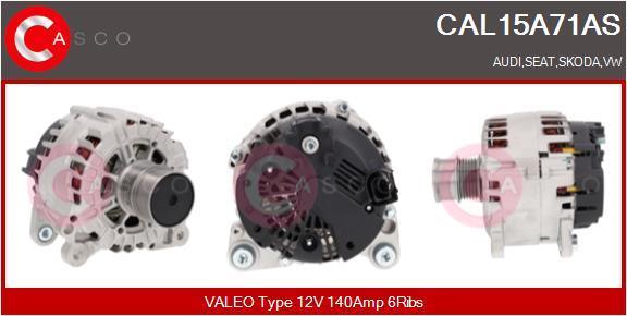 Alternador CASCO SRL ref. CAL15A71AS