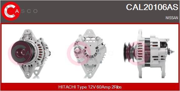 Alternador CASCO SRL ref. CAL20106AS