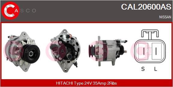 Alternador CASCO SRL ref. CAL20600AS