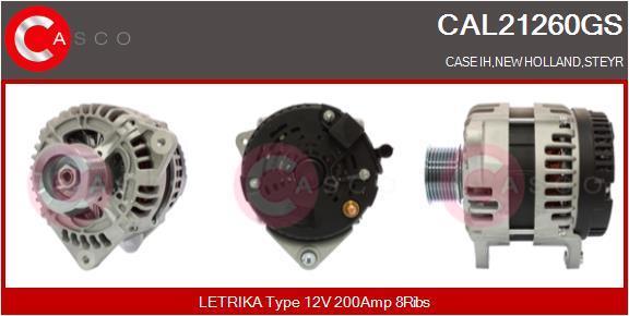 Alternateur CASCO SRL ref. CAL21260GS