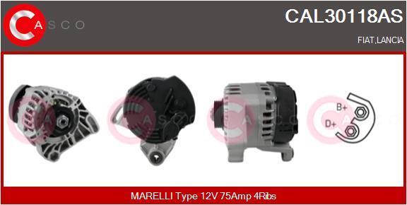 Alternador CASCO SRL ref. CAL30118AS