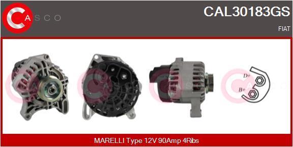 Alternateur CASCO SRL CAL30183GS