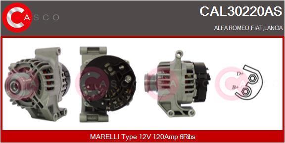 Alternador CASCO SRL ref. CAL30220AS