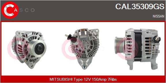 Alternador CASCO SRL ref. CAL35309GS