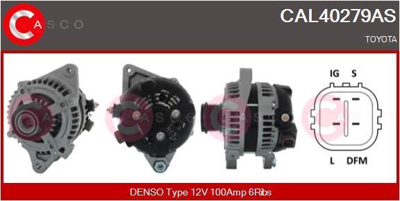 Alternador CASCO SRL CAL40279AS