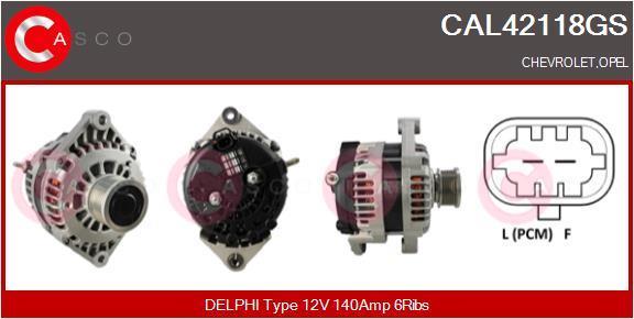 Alternador CASCO SRL CAL42118GS