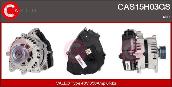 Arranque-Alternador CASCO SRL ref. CAS15H03GS