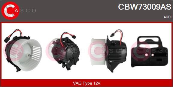 Ventilador habitáculo CASCO SRL ref. CBW73009AS