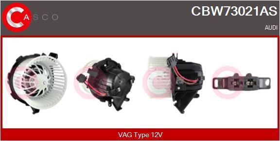 Ventilador habitáculo CASCO SRL ref. CBW73021AS