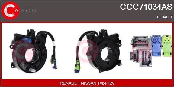 Ressort tournant, Airbag CASCO SRL CCC71034AS