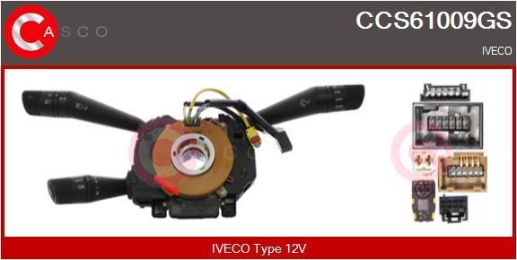 Comutador, coluna de direcção CASCO SRL ref. CCS61009GS