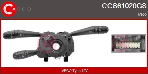 Commodo, colonne de direction CASCO SRL ref. CCS61020GS