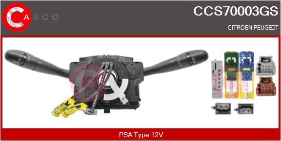 Comutador, coluna de direcção CASCO SRL ref. CCS70003GS