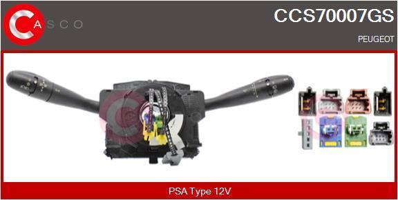 Comutador, coluna de direcção CASCO SRL ref. CCS70007GS