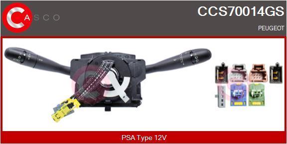 Comutador, coluna de direcção CASCO SRL ref. CCS70014GS