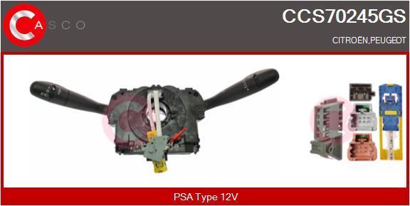 Comutador, coluna de direcção CASCO SRL ref. CCS70245GS