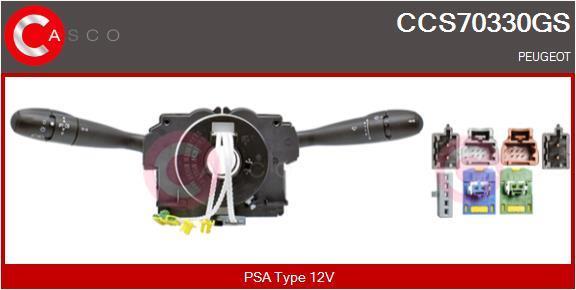 Comutador, coluna de direcção CASCO SRL ref. CCS70330GS