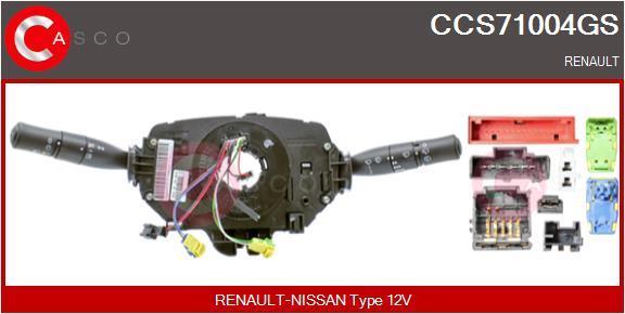 Comutador, coluna de direcção CASCO SRL ref. CCS71004GS