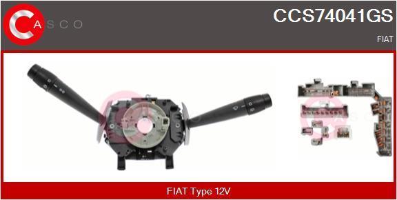 Comutador, coluna de direcção CASCO SRL ref. CCS74041GS