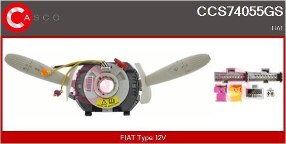 Comutador, coluna de direcção CASCO SRL ref. CCS74055GS