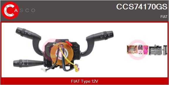 Commodo, colonne de direction CASCO SRL ref. CCS74170GS