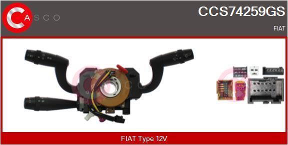 Commodo, colonne de direction CASCO SRL ref. CCS74259GS