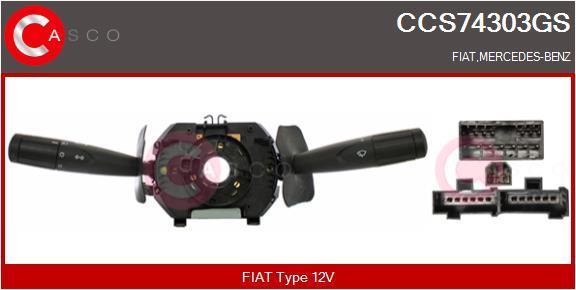 Commodo, colonne de direction CASCO SRL ref. CCS74303GS