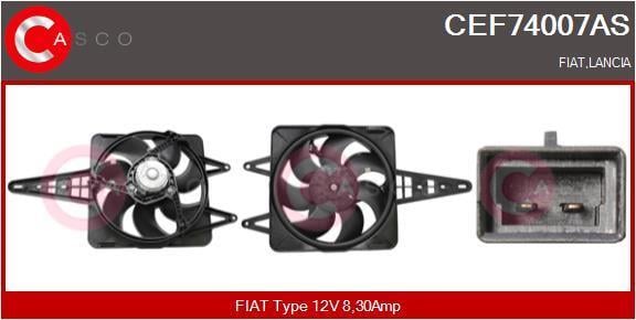 Moteur électrique, ventilateur pour radiateurs (Motoventilateur) CASCO SRL ref. CEF74007AS