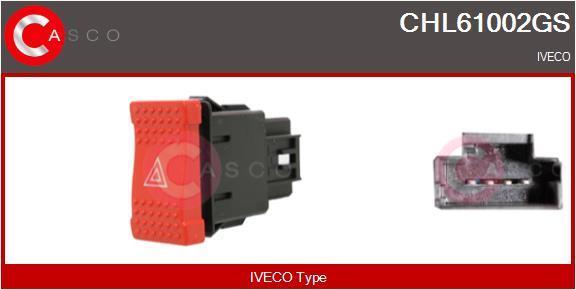 Interruptor luz warning (Interruptor luz de emergencia) CASCO SRL CHL61002GS