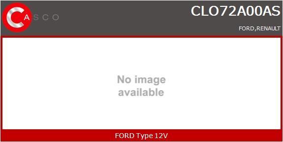 Cylindre de fermeture, serrure de contact d'allumage CASCO SRL CLO72A00AS