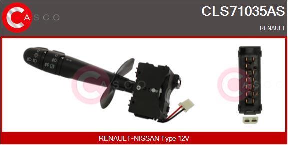 Comutador, coluna de direcção CASCO SRL ref. CLS71035AS