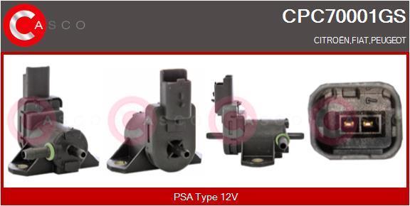 Transmetteur de pression, contrôle des gaz d'échappement CASCO SRL ref. CPC70001GS