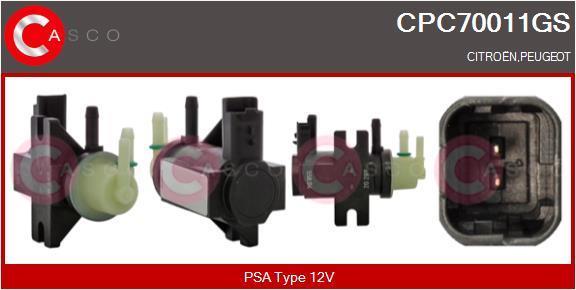 Transmetteur de pression, contrôle des gaz d'échappement CASCO SRL CPC70011GS