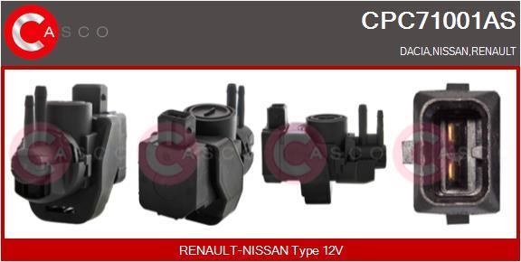 Transmetteur de pression, contrôle des gaz d'échappement CASCO SRL CPC71001AS