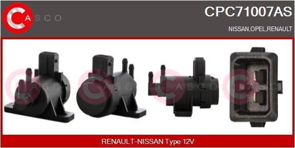Transmetteur de pression, contrôle des gaz d'échappement CASCO SRL ref. CPC71007AS