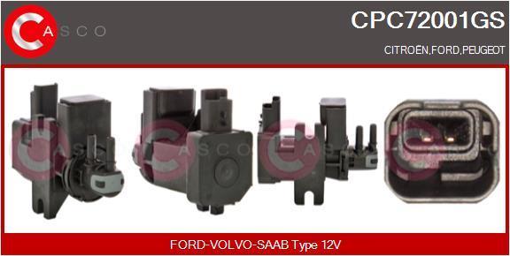 Transmetteur de pression, contrôle des gaz d'échappement CASCO SRL ref. CPC72001GS
