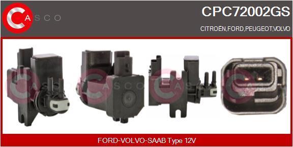 Transmetteur de pression, contrôle des gaz d'échappement CASCO SRL ref. CPC72002GS