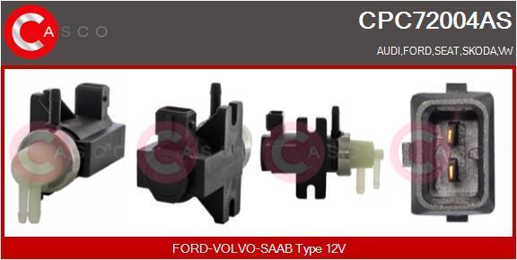 Transductor de presión, control de gases de escape CASCO SRL ref. CPC72004AS