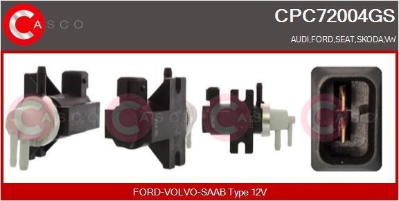 Transmetteur de pression, contrôle des gaz d'échappement CASCO SRL ref. CPC72004GS